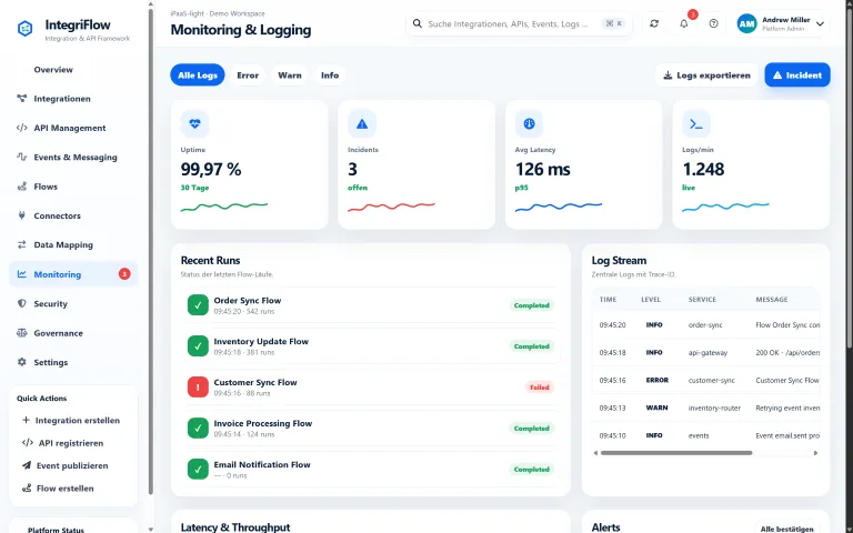 Enterprise API-Integration & Middleware