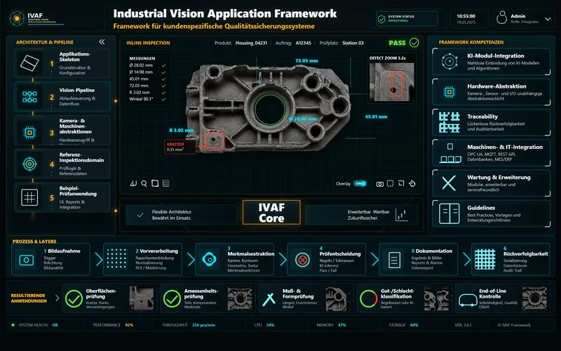 Industrial Vision Application Framework (IVAF)